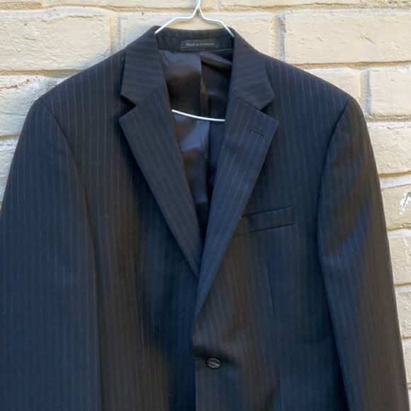 š„āChapsāSlimāFitĀ Men'sāBlackāSuitāJacket/Blazer,āSize-40L - Picture 2 of 10